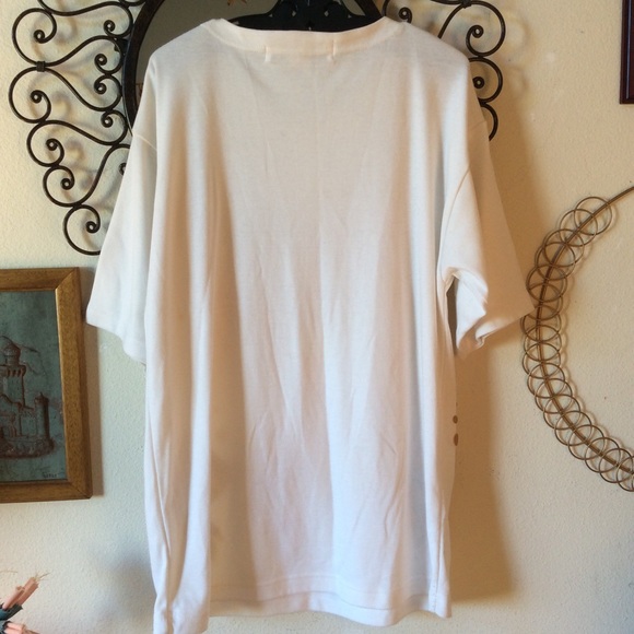 SOLD Vintage Victoria Harbour Rainbow Fishy Blouse - Picture 11 of 15